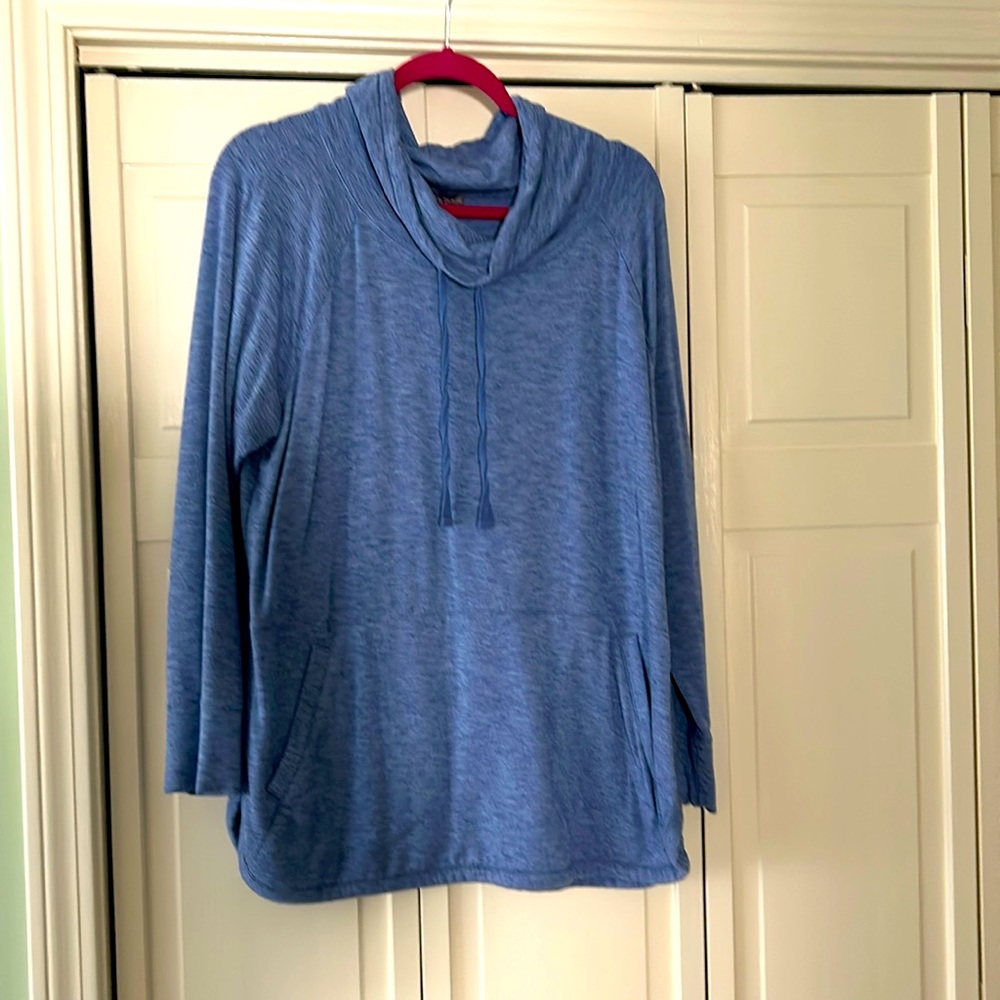 T by Talbots Blue Sweatshirt